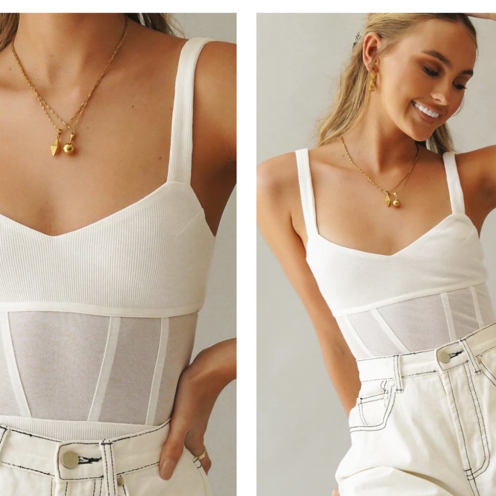Verge Girl Allure Ribbed Bodysuit